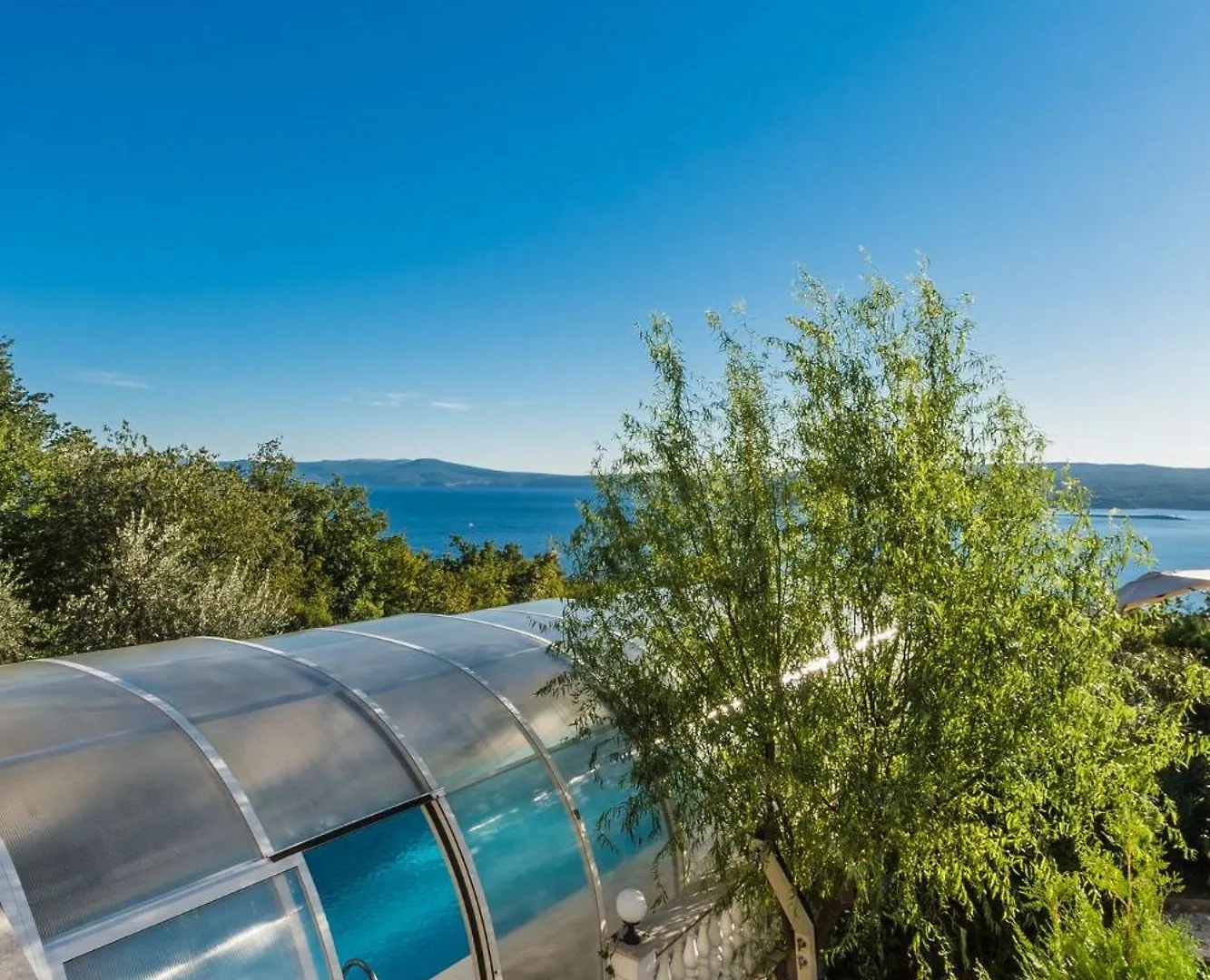 Wohnung Mit Grossem Pool Und Meerblick Crikvenica